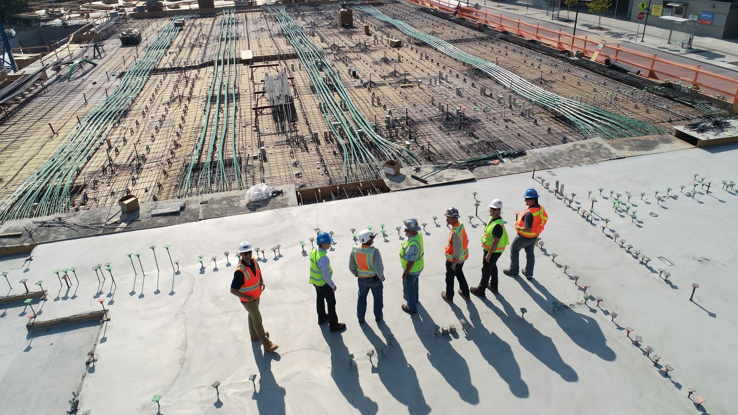 A MAB United team on site